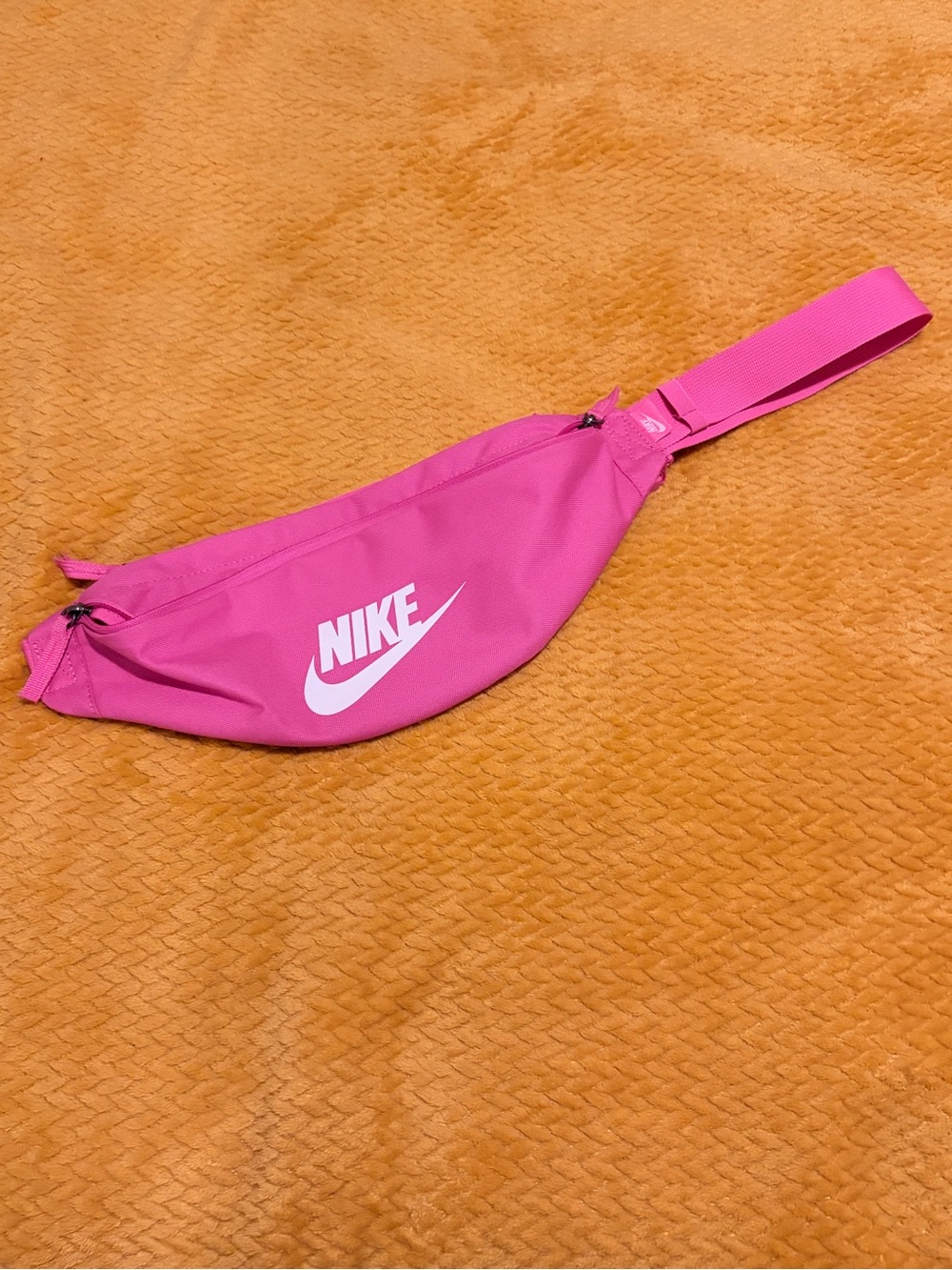 Nike Hot Pink Waist Pack with White Logo